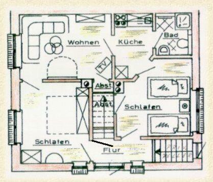 Landjaegerhaus Am Suedstrand - Wohnung 1 + 3 Wyk auf Föhr Exteriér fotografie